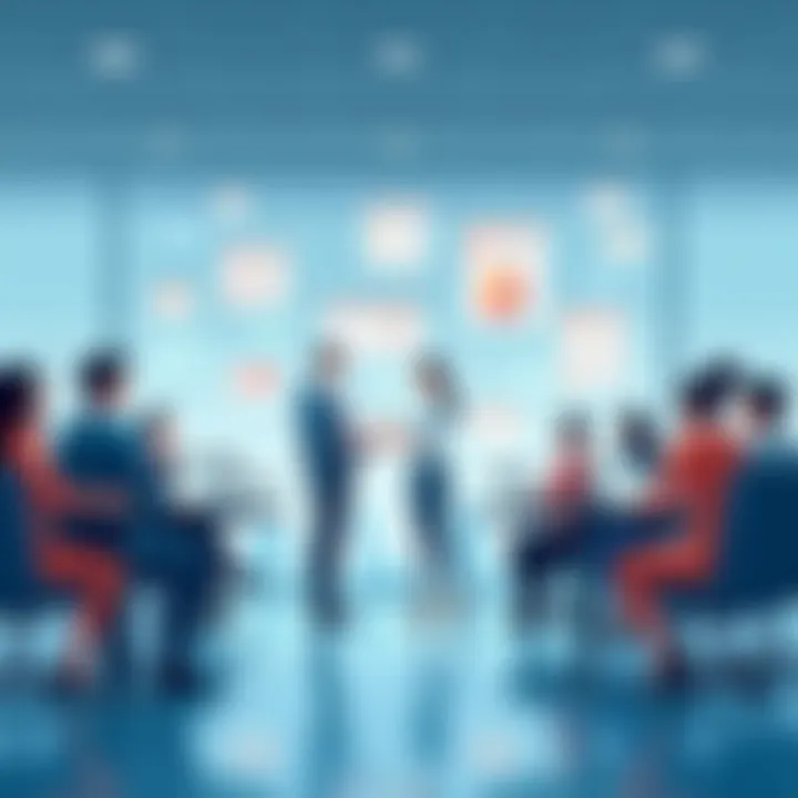 Customer-centric operating model highlighting focus on client needs