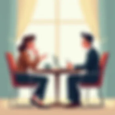 Essential Interview Environment Interview setting with a focus on inquiry and evaluation